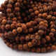 1 Strand Wooden Beads, Best Quality Faceted Round Balls - Smooth Balls Beads - 6mm 15 Inches BR0098 - Tucson Beads