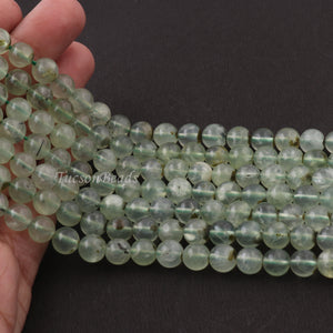 1 Strand  Prenite Best Quality Smooth Round Balls - Smooth Balls Beads - 8mm 15 Inches BR0088 - Tucson Beads