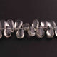 1  Strand Green Amethyst Smooth Briolettes -Pear Shape Briolettes 8mmx7mm-25mmx13mm -9 Inches BR02286 - Tucson Beads