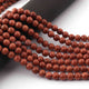 1 Strand  Sunstone Best Quality Smooth Round Balls - Smooth Balls Beads - 8mm 13.5 Inches BR0086 - Tucson Beads