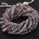 1 Strand Gray Moonstone Silver Coated  Faceted Rondelles  - Gemstone Rondelles  8mm-9mm 14 Inches BR0666 - Tucson Beads