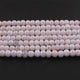 1 Strand White Silverite  Faceted Rondelles  - Gemstone Rondelles  8mm  14 Inches BR0676 - Tucson Beads