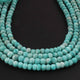 1  Long Strand Amazonite   Faceted Roundells -Round  Shape  Roundells 6mm-8mm-12.5 Inches BR02289 - Tucson Beads