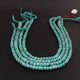 1  Long Strand Amazonite   Faceted Roundells -Round  Shape  Roundells 6mm-8mm-12.5 Inches BR02289 - Tucson Beads