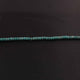 1  Long Strand Amazonite   Faceted Roundells -Round  Shape  Roundells 6mm-8mm-12.5 Inches BR02289 - Tucson Beads