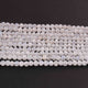 1 Long Strand White Rainbow Moonstone Faceted Ball Shape Beads Gemstone beads-6mm-10 Inches BR01845 - Tucson Beads