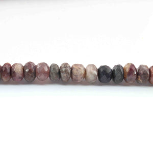 1  Long Strand Multi Tourmaline Faceted Rondelles -Tourmaline Rondelles Beads - Gemstone Rondelles 10mm -13 Inches BR01851 - Tucson Beads