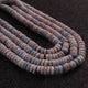 1 Long Strand Lavender opal  Heishi Round wheel Briolettes Beads - Lavender opal Briolettes - 6mm-7mm  16 Inch  BR0371 - Tucson Beads