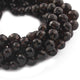 1 Long Strand Smoky Quartz Faceted Round Balls beads - Gemstone ball Beads 7mm-8mm 10 Inches BR0735 - Tucson Beads