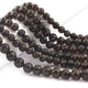 1 Long Strand Smoky Quartz Faceted Round Balls beads - Gemstone ball Beads 7mm-8mm 10 Inches BR0735 - Tucson Beads