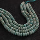 1 Strand Amazonite Smooth Rondelles -Amazonite Round   Roundel Beads 9mm-8mm  9.5  Inches BR0369 - Tucson Beads