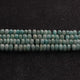 1 Strand Amazonite Smooth Rondelles -Amazonite Round   Roundel Beads 9mm-8mm  9.5  Inches BR0369 - Tucson Beads