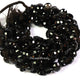 1  Strand Smoky Quartz Faceted   Briolettes -Coin Shape  Briolettes  10mmx9mm-8 Inches BR3103 - Tucson Beads