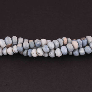 1 Strand Bolder Opal Faceted Rondelles - Faceted Round  Beads 8mmx9mm-8  Inches br1107 - Tucson Beads