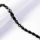 1 Strand Black Spinal Faceted   Briolettes -Tear Shape  Briolettes  7mmx13mm-5mmx7mm-7 Inches BR3002 - Tucson Beads