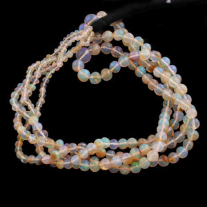 1  Strand Ethiopian Welo Opal Smooth Round Balls Beads 3mm-7mm - 16 Inches long BR3451 - Tucson Beads