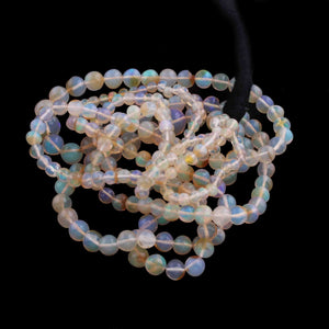 1  Strand Ethiopian Welo Opal Smooth Round Balls Beads 3mm-7mm - 16 Inches long BR3451 - Tucson Beads