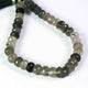 1  Strand Shaded Black Rutile Faceted Roundels - Round Shape 6mm-7mm -8 Inches BR3163 - Tucson Beads