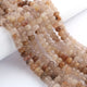 1 Strand Golden Rutile Smooth Rondelles - Smooth Rondelles Beads 9mm-10mm- 13 Inches BR02595 - Tucson Beads