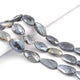 1 Strand Excellent Quality  Labradorite Silver Coated Briolettes- Assorted Shape Briolettes - 17mmx13mm-31mmx13 - 7.5 Inches- BR2684 - Tucson Beads