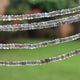 1  Strand  Labradorite Faceted Rondelles - Roundelle Beads 6mm 16 Inches BR4110 - Tucson Beads