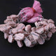 1 Strand Rhodochrosite Fancy Shape Faceted Briolettes - Rhodochrosite Beads - 9mmx10mm-26mmx18mm 7  Inches BR0570 - Tucson Beads