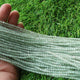 5 Strands Green Amethyst 3mm Gemstone Balls, Semiprecious beads 12 Inches Long- Faceted Gemstone Jewelry RB0031 - Tucson Beads