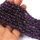 1 Strand Amethyst Smooth Briolettes Oval Shape  Briolettes -5mmx6mm- 13 Inches BR0573 - Tucson Beads