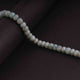 1 Long Strand Amazonite Faceted Rondelles  -Round Shape  Rondelles - 8mm - 14.5  Inches BR4231 - Tucson Beads