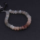 1 Strand Mix Moonstone  Faceted Rondelles  -Round Shape  Rondelles - 8mm - 7.5  Inches BR4227 - Tucson Beads