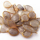 5 Pcs Golden Rutile  24k Gold Plated Faceted Assorted Shape Pendant - Golden Rutile Bezel Pendant  24mmx14mm- PC252 - Tucson Beads