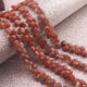 1  Strand Chocolate  Moonstone Faceted Briolettes  - Heart  Shape Briolettes - 9mmx8mm-7mmx6mm 8 Inches BR02931 - Tucson Beads