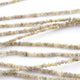 1 Long Strand Yellow Diamond Nuggets- Raw Diamond Chips Nuggets Center Drill  Beads - 16 Inch Long BR0954 - Tucson Beads