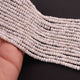 1  Strand White  Silverite Faceted Rondelles  - Gemstone Rondelles  4mm 13 Inches RB521 - Tucson Beads