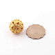 10 Pcs Gold Plated Designer Copper Balls,Casting Copper Balls,Jewelry Making Supplies 20mm  Bulk Lot GPC374 - Tucson Beads