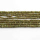 5 Strands Vessonite Faceted  Rondelles, Vassonite Faceted Beads - 3mm-5mm 12.5 Inches RB0160 - Tucson Beads