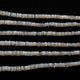 1 Full Strand Natural Ethiopian Welo Opal Smooth  Heishi wheel    Rondelles Beads -Opal Rondelle 3mm-9mm 16 Inch  BRU052 - Tucson Beads