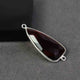 5 Pcs Garnet Faceted 925 Sterling Silver Dagger Shape Double Bail Connector 34mmx13mm- SS064 - Tucson Beads