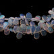 3 Strands Natural Ethiopian Opal Smooth Pear Briolettes - Welo Opal Pear Shape Beads 4mmx3mm-10mmx7mm 8 Inch BRU063 - Tucson Beads