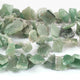 1 Strand Green Strawberry Quartz  Faceted Briolettes - Assorted Shape Briolettes , Jewelry Making Supplies 16mmx16mm-30mmx16mm 11.5 Inches BR01922 - Tucson Beads