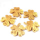 10 Pcs Designer 24k Gold Plated Copper Flower Pendant,Copper Designer Pendant,Copper Beads,Jewelry Making 29mmx33mm BulkLot GPC0023 - Tucson Beads