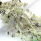 1 Strand Prehnite Quartz Faceted Briolettes - Assorted Shape Briolettes , Jewelry Making Supplies 12mmx11mm-23mmx10mm 11 Inches BR01924 - Tucson Beads