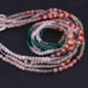 5 Strands Faceted Mix Stone Rondelles Beads --Multi Stone Rondelle Beads 4mm-5mm 13 Inches RB225 - Tucson Beads