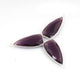 3 Pcs Amethyst Faceted Dagger Shape 925 Silver Plated Pendant   31mmx13mm  PC602 - Tucson Beads