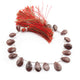 1  Strand Mahogany Smooth Briolettes -Pear Shape  Briolettes  13mmx7mm-15mmx10mm 8 Inches BR2542 - Tucson Beads