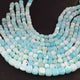 1  Strand  Peru Opal Faceted Briolettes - Cube Shape Briolettes 7mmx7mm-9mmx10mm - 10 Inches BR01967 - Tucson Beads