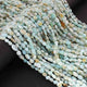 1 Long Strand Peru Opal  Smooth Briolettes -Oval Shape Briolettes - 5mmx4mm-10mmx6mm - 12.5 Inches BR01959 - Tucson Beads