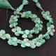 1  Strand Chrysoprase Smooth Briolettes - Heart Shape Briolettes -5mmx6mm-12mmx12mm - 8.5 Inches BR01980 - Tucson Beads