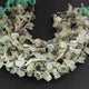 1 Strand Prehnite Facted Briolettes - Assorted Shape Briolettes , Jewelry Making Supplies - 11mmx7mm-16mmx11mm - 11 Inches BR01977 - Tucson Beads