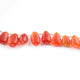 1 Strand  Carnelian Smooth Briolettes -Pear Briolettes 9mmx5mm-15mmx9mm 8 Inches BR550 - Tucson Beads